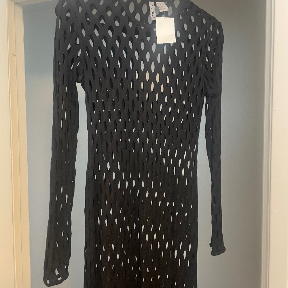 Long Fishnet dress